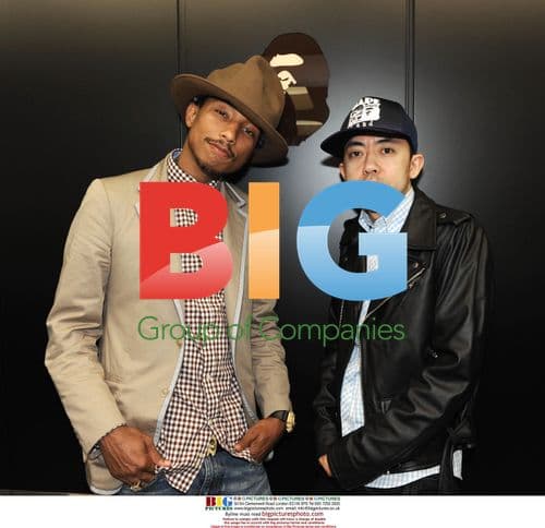 Pharrell Williams and Nigo Open A Bathing Ape Store