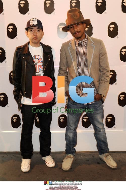Pharrell Williams & Nigo Open A Bathing Ape Flagship