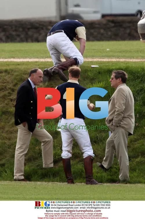 Princes William and Harry Play Polo