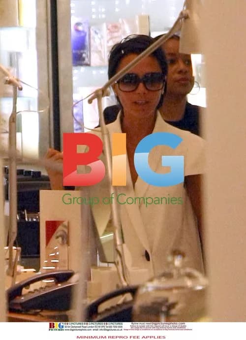 Victoria Beckham Shopping with Son Cruz