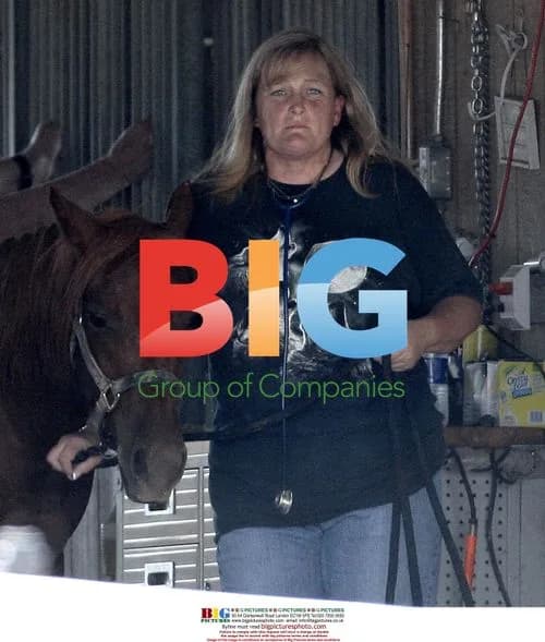 Debbie Rowe Takes Horse Stool Sample