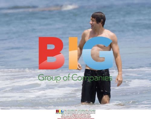 David Duchovny at the Beach