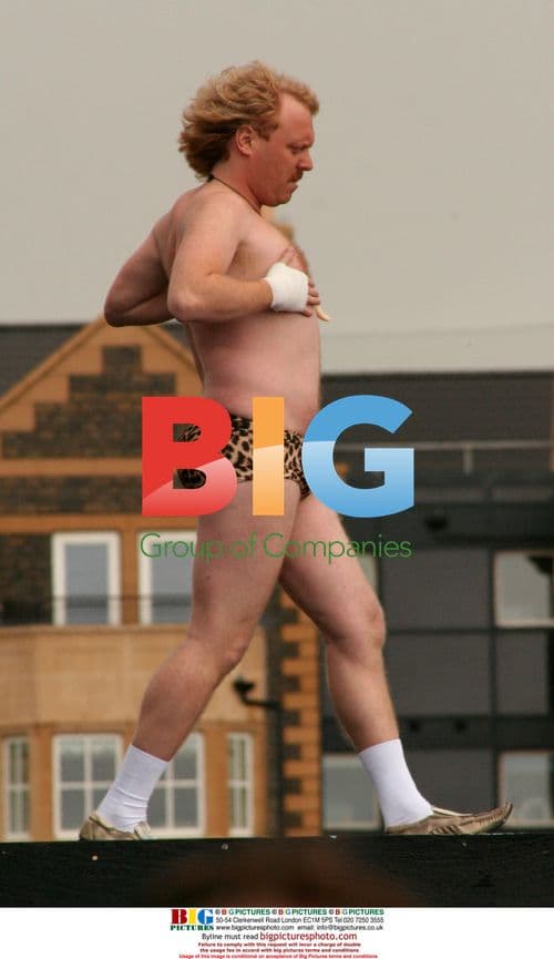 Keith Lemon Prances on Catwalk