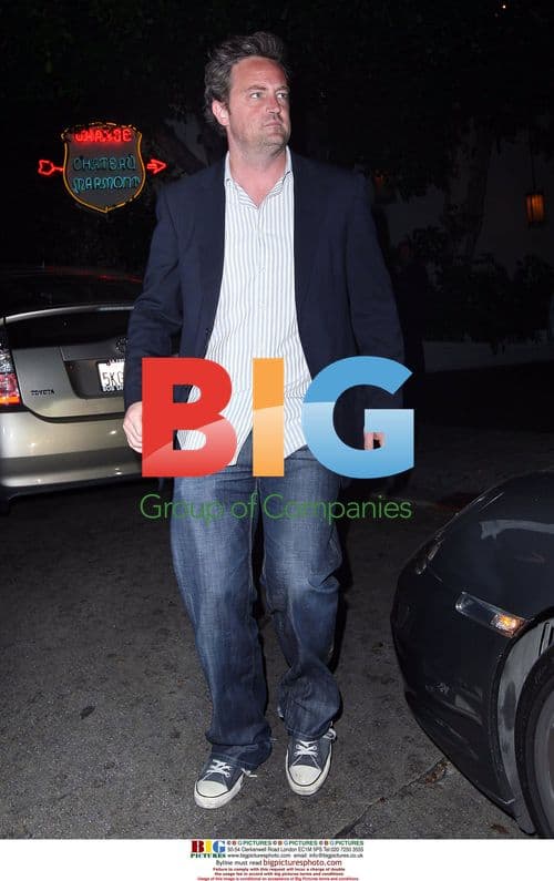 Matthew Perry Leaving Chateau Marmont