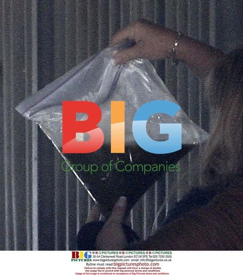 Debbie Rowe takes horse stool sample