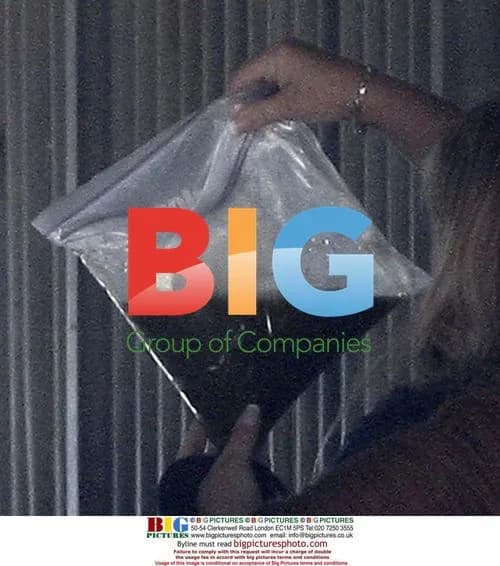 Debbie Rowe takes horse stool sample