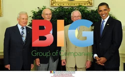 President Obama meets Apollo 11 crew