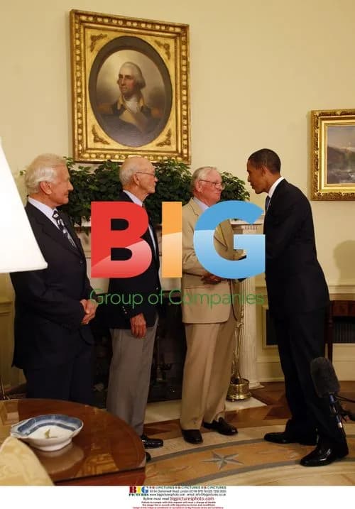 Obama Meets Apollo 11 Crew