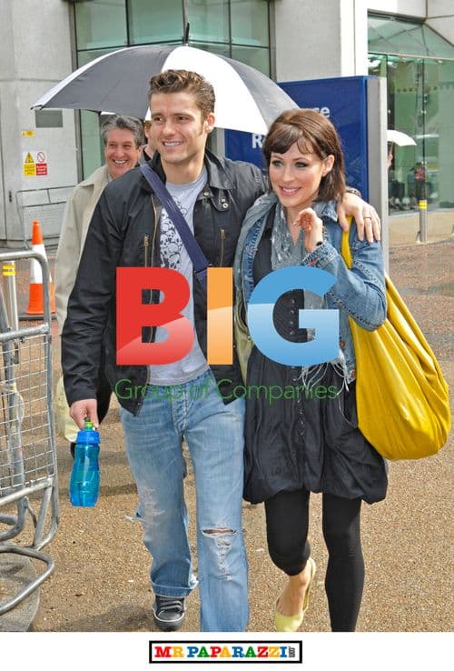 Ben Freeman and Jennifer Biddall at GMTV