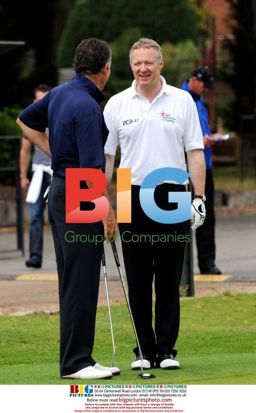 Rory Bremner at The Ashes Golf Challenge