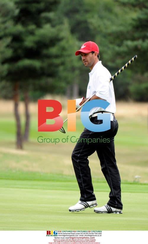 Ricky Ponting at The Ashes Golf Challenge