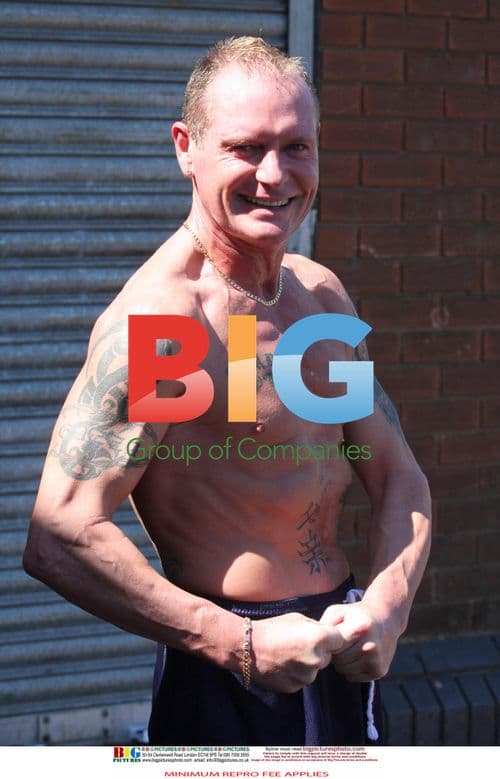 Paul Gascoigne and Peter Beardsley train