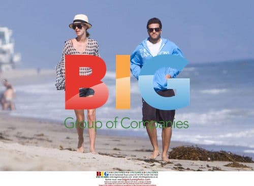 Nicky Hilton and David Katzenberg Beach Outing