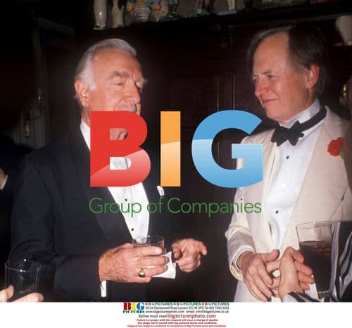 Walter Cronkite and Tom Wolfe