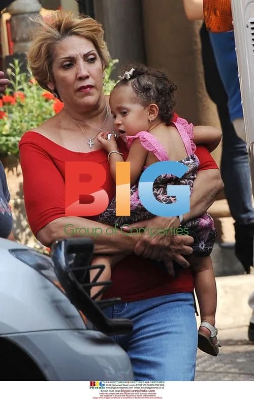 Jennifer Lopez's mother with granddaughter