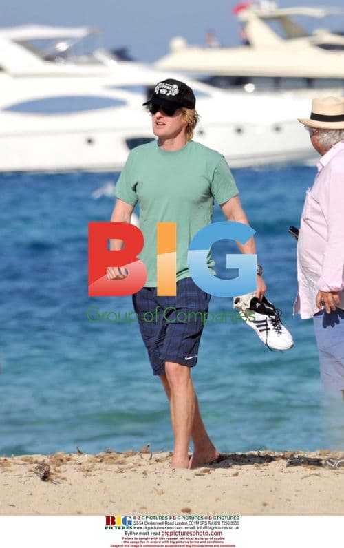 Owen Wilson and Stephen Dorff at Nikki Beach