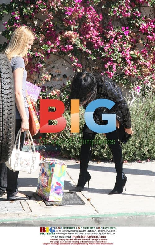 Bai Ling leaves salon in Beverly Hills