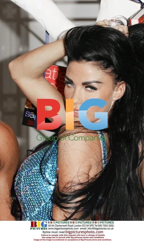 Katie Price Promotes Book at Selfridges