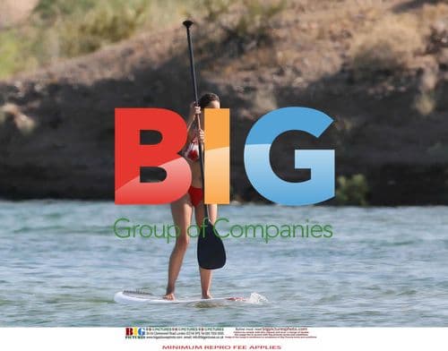 Kelly Brook Enjoys Break in France