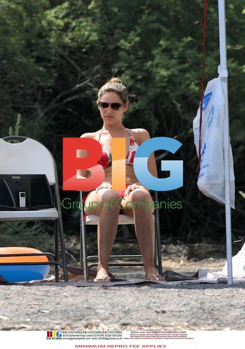 Kelly Brook on a Break in France