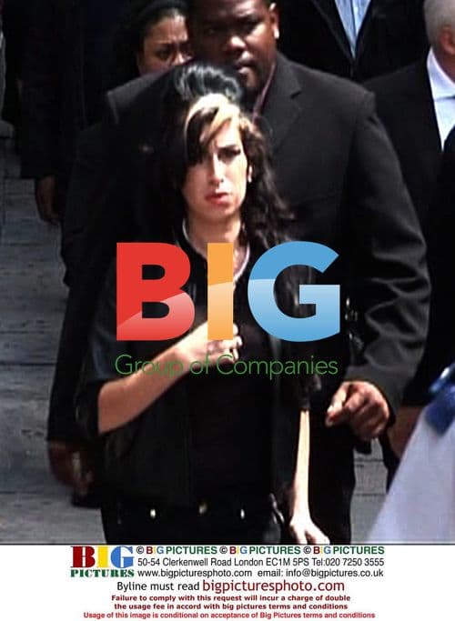 Amy Winehouse at Westminster Court