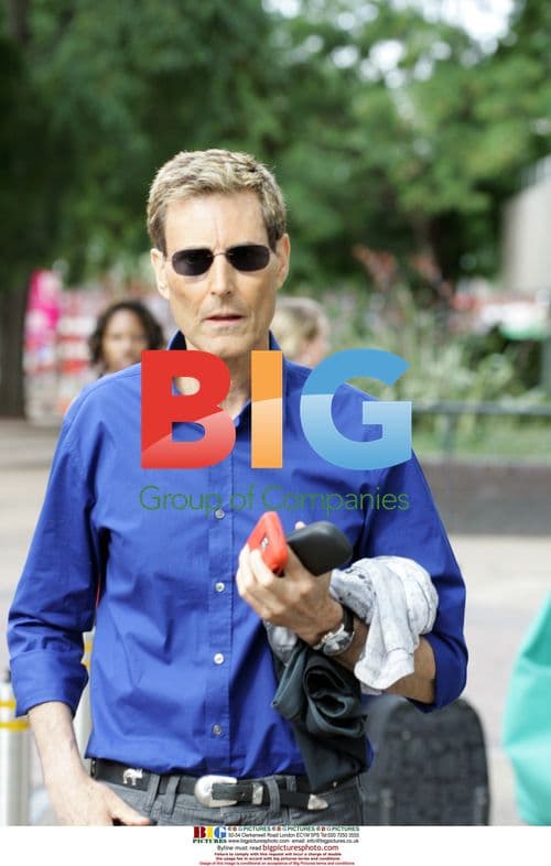 Celebrities outside GMTV studios in London