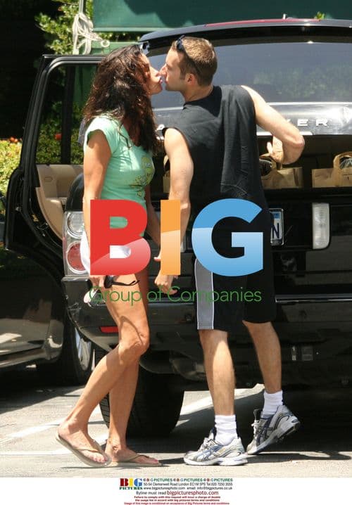 Janice Dickinson with mystery boyfriend