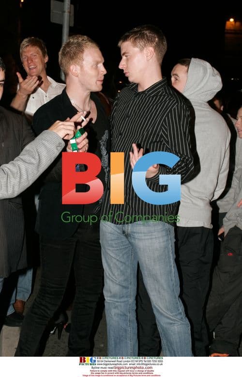 Former Big Brother's Rex Newmark out with mates