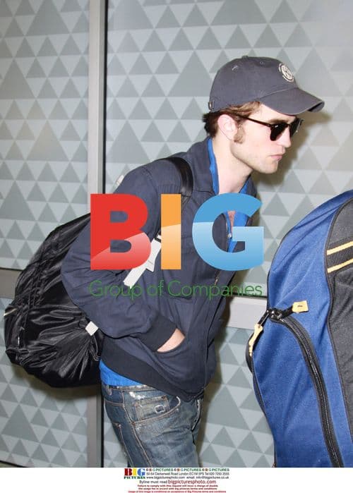 Robert Pattinson at JFK Airport