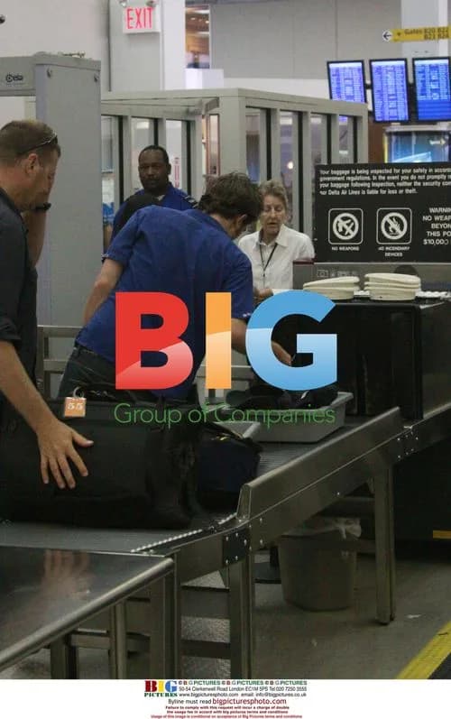 Robert Pattinson at JFK Airport