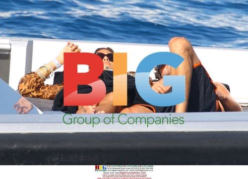 Eva Mendes, George Gargurevich and Dolce and Gabbana in Portofino