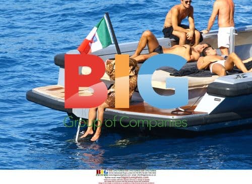 Eva Mendes and George Gargurevich with Dolce and Gabbana