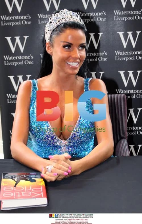 Katie Price Attends Book Signing in Liverpool