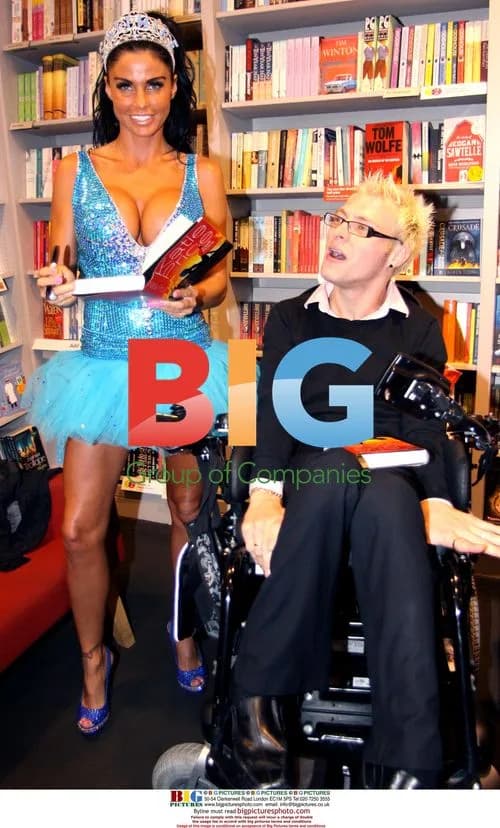 Katie Price book signing