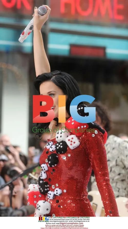 Katy Perry performs on NBC's Today Show