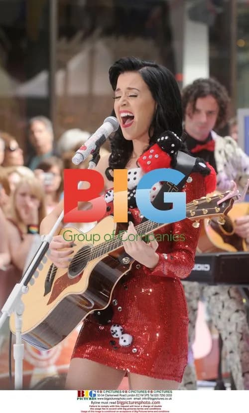 Katy Perry performs on NBC's Today Show