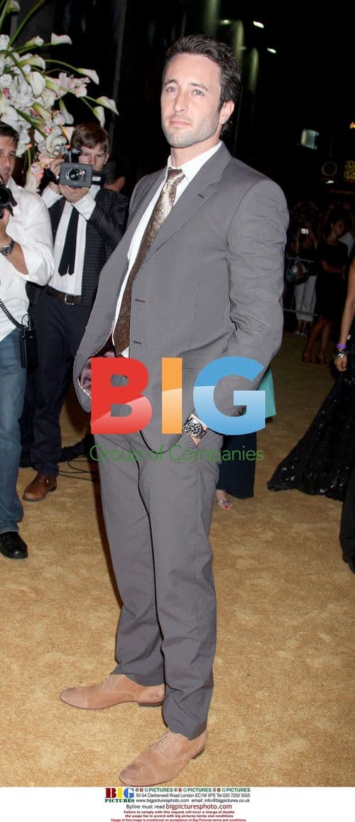 Alex O'Loughlin at Jennifer Lopez's birthday party