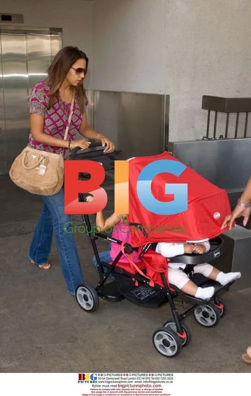 Matt Damon and family arrives at LAX