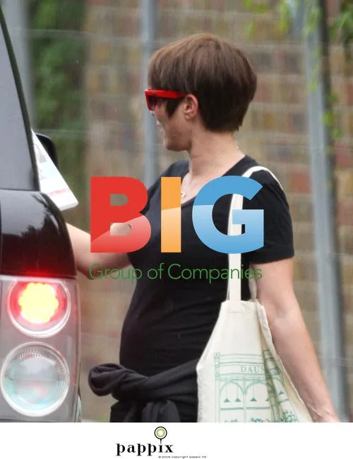 Sadie Frost walks dogs, talks to friend in London