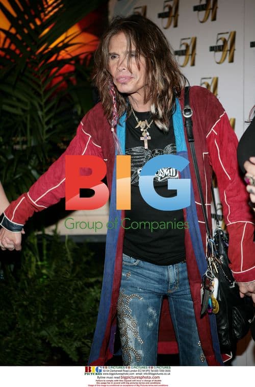 Steven Tyler and Erin Brady at MGM Grand event