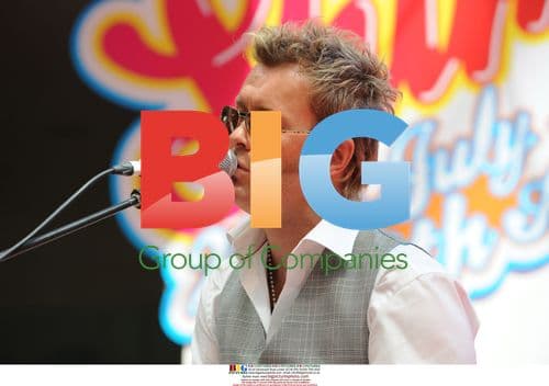 A-ha perform at Westfield in London