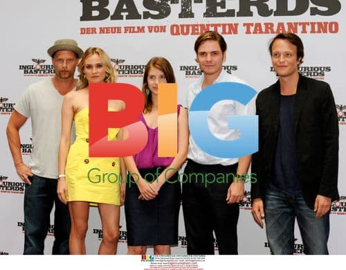 Inglorious Basterds cast at Berlin photocall