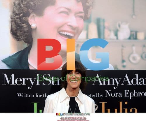 Nora Ephron at "Julie and Julia" Premiere