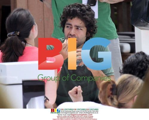 Adrien Grenier relaxes at W Hotel in Miami