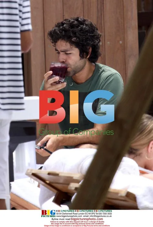 Adrien Grenier relaxing at W Hotel in Miami