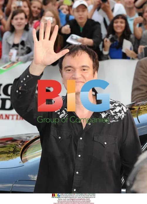 Quentin Tarantino at "Inglourious Basterds" premiere