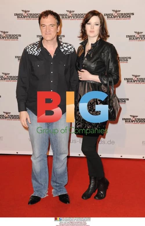 Quentin Tarantino and Tallulah Freeway at "Inglourious Basterds" Premiere