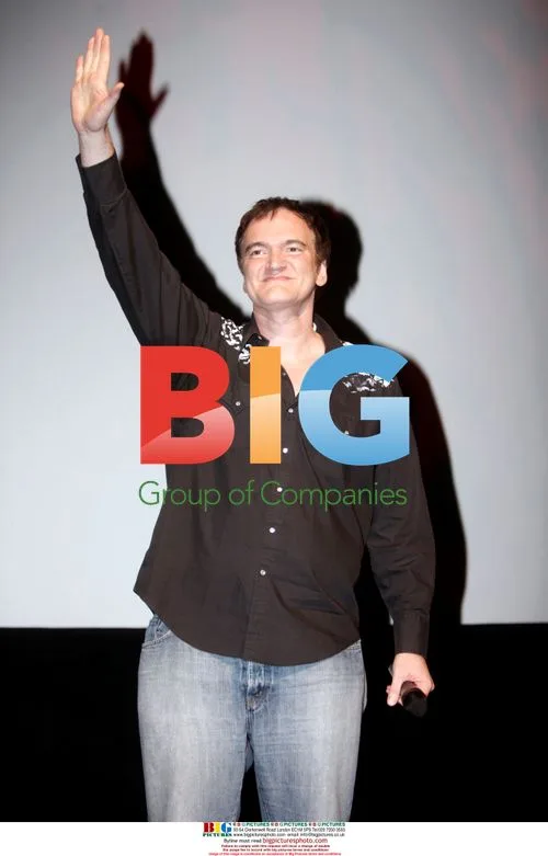 Quentin Tarantino at "Inglourious Basterds" premiere in Berlin