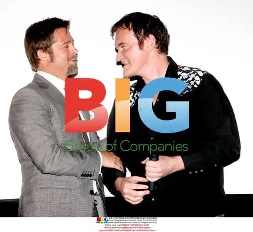 Quentin Tarantino and Brad Pitt at "Inglourious Basterds" Premiere