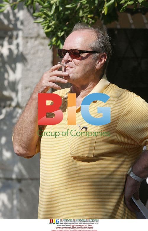 Jack Nicholson on holiday in France